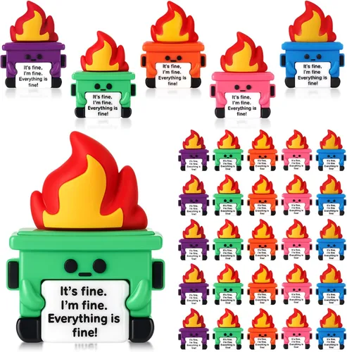 Vista 32 de Gejoy 25 piezas de mini figuras de pato, coloridos regalos motivacionales positivos, decoraciones inspiradoras de animales para graduación
