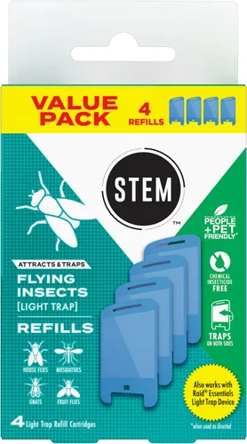 Vista 10 de STEM Cartuchos de repuesto para trampa de luz para insectos voladores, sin