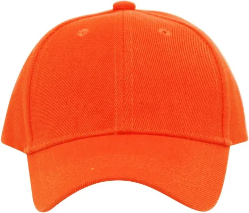 Vista 12 de TOP HEADWEAR Sombrero de béisbol ajustable con cierre de velcro para niños en blanco
