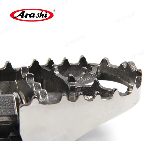 Vista 5 de Arashi Reposapiés delantero Pedal de conductor para BMW R1200GS 05-12 GSA / F650GS 2000-2007 para DAKAR / F650GS TWIN 2008-2012 / F700GS 12-17