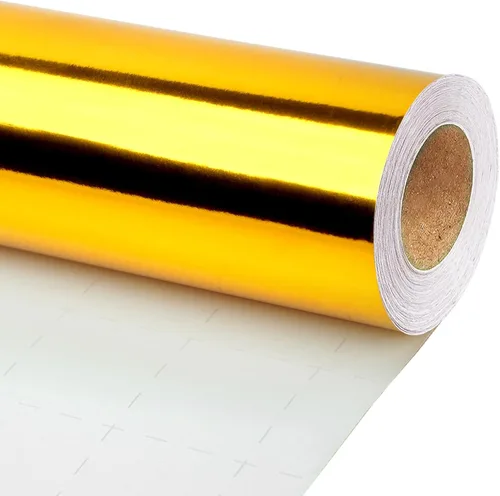 Vista 9 de LaRibbons - Papel de regalo metálico negro, 17 pulgadas x 33 pies, papel de regalo premium de lámina para Navidad, festividades, bodas, cumpleaños