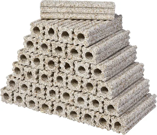 Vista 6 de ALEGI Medios de filtro biológico de cerámica, medios de filtro porosos para tanque de sumidero, estanque, tanque de peces de acuario