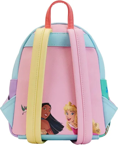 Vista 5 de Loungefly Disney Princess Triple Pocket Mini Backpack