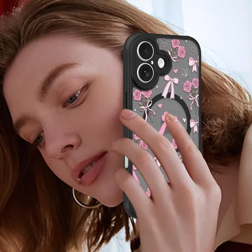 Vista 75 de KANGHAR - Funda compatible con iPhone 11, diseño de leopardo negro, textura de neumático antideslizante, a prueba de golpes, funda protectora