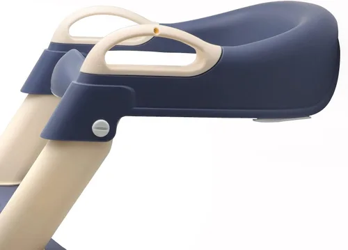 Vista 8 de Escalera de asiento de entrenamiento para niños pequeños, silla de inodoro con escalón más ancho, entrenador de baño para niños pequeños