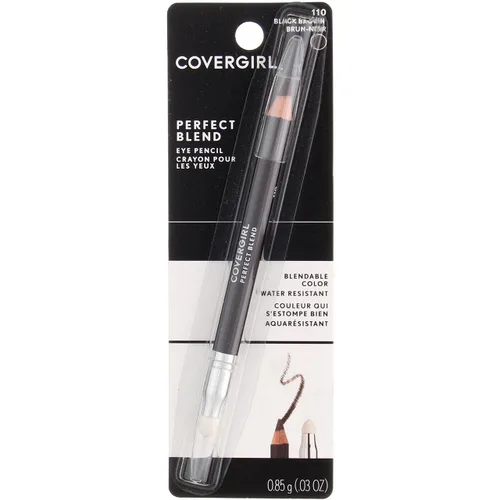 Vista 8 de COVERGIRL Perfect Blend Lápiz Delineador de Ojos, Negro Marrón .03 oz (850 mg) (El empaque puede variar)