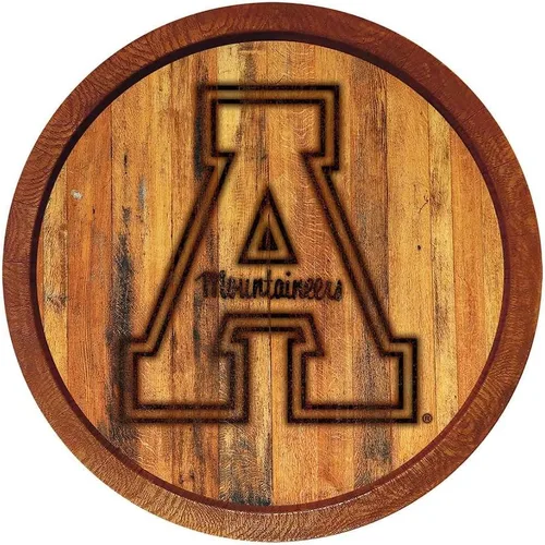 Vista 30 de The Fan Brands NCAA Alabama Crimson Tide: "Faux" - Letrero de barra del equipo deportivo, decoración para el hogar, dormitorio, garaje, oficina