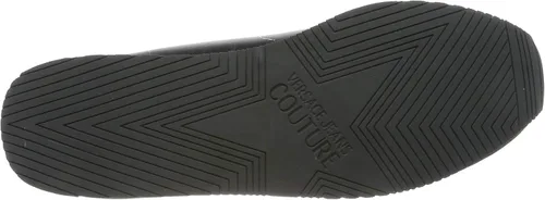 Vista 4 de Versace Jeans Zapatos de gimnasia bajos para mujer, Negro