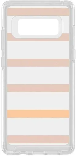 Vista 4 de OTTERBOX SYMMETRY CLEAR SERIES - Funda para Samsung Galaxy Note8, embalaje al por menor - INSIDE THE LINE (GRÁFICO TRANSPARENTE/INTERIOR DE LÍNEA)