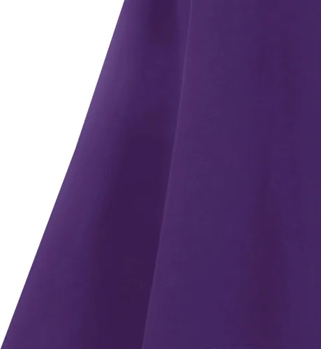 Vista 5 de Vestido medieval para mujer, gótico con tirantes delgados, camiseta sin mangas, vestido punk alto y bajo, vestido de cóctel para baile