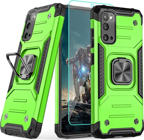 Vista 32 de YmhxcY Funda para Galaxy Note 8, funda para Galaxy Note 8 con protector de pantalla curvado 3D, fundas de grado armadura con soporte giratorio