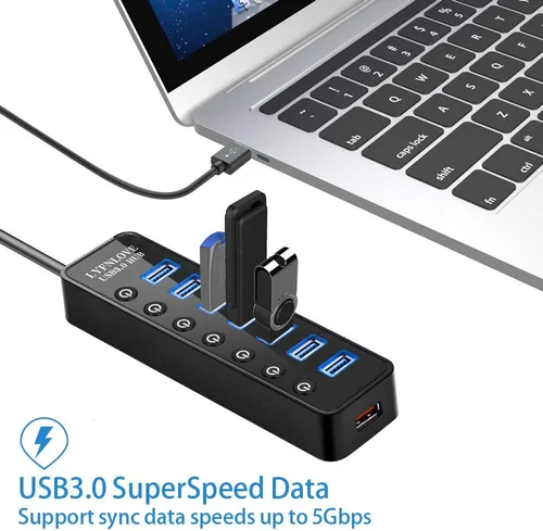 Vista 2 de Multi Puerto USB Hub.