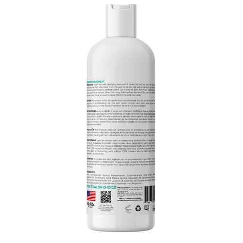 Vista 6 de Kit de queratina brasileña 3D FORMULA MEJORADA Tratamiento Plisadores de Cabello Hight Bright Kachita Spell + Champú Clarify