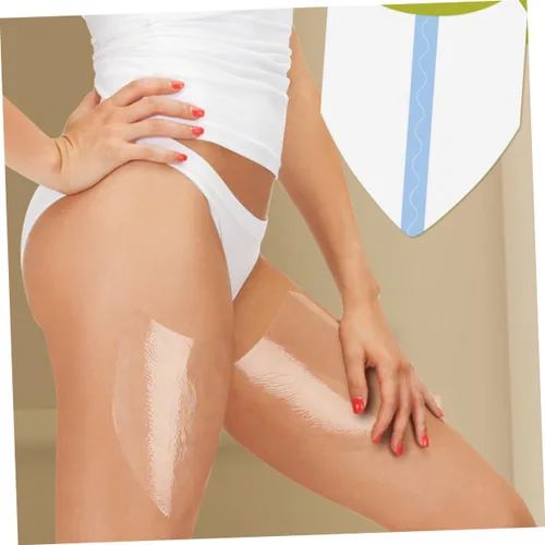 Vista 6 de Kisangel 6 piezas invisibles para rozaduras en los muslos, fricción transpirable, cómoda prevención de frotamientos, diseño duradero y versátil