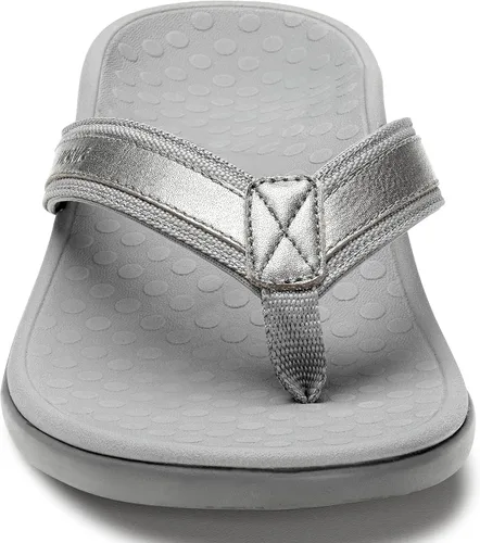 Vista 4 de Sandalias Vionic Tide, con tira para dedos, con diamantes de imitación, con soporte de arco ortopédico oculto, para mujer