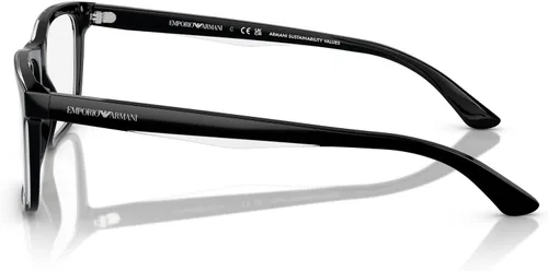 Vista 3 de Emporio Armani Montura cuadrada para gafas graduadas Ea3227 para hombre