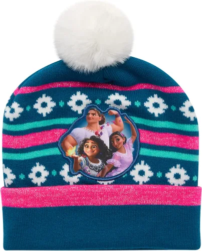 Vista 2 de Disney Girls Minnie Mouse and Vampirina Winter Hat and 2 Pair Mitten or Glove Set ToddlerLittle Girl