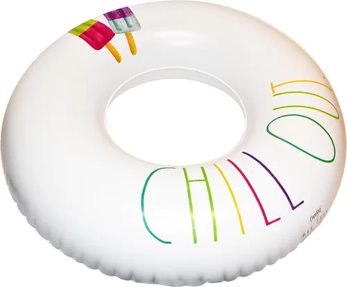 Vista 2 de Rae Dunn x CocoNut Float Junior Ring Float - Balsa inflable de 32 pulgadas y tubo interior de agua duradero - Conducción estable para fiestas