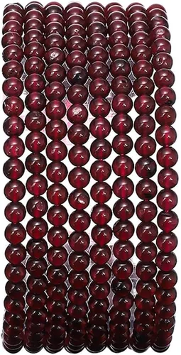 Vista 7 de BEADIA Cuentas redondas de jade africano natural de piedra suelta semipreciosas para hacer joyas 4MM 38cm/hebra