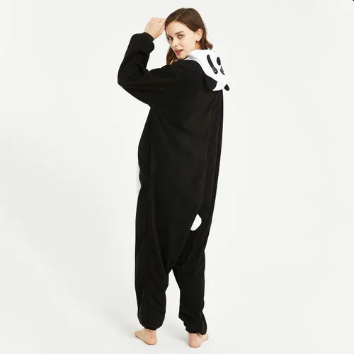 Vista 6 de III HHONS Panda Onesie Women Adult Animal Pajamas Costume Halloween Cosplay Sleepwear Onesies For Men