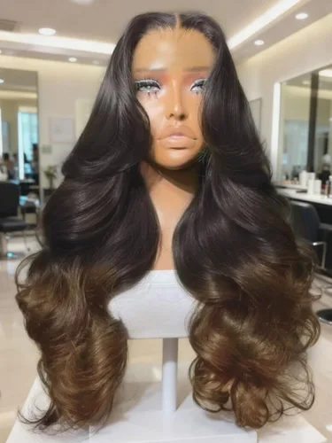 Vista 10 de Nadula Bye Bye Cap 13x4 HD Cuero Cabelludo Real 3D Body Wave Pelucas de Encaje Frontal de Cabello Humano Pre Todo, Peluca Sin Pegamento con Cordón