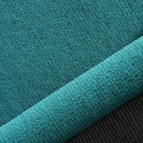 Vista 5 de Alfombra Aqua Turf para exteriores, muestra verde azulado de 3 x 3 pulgadas