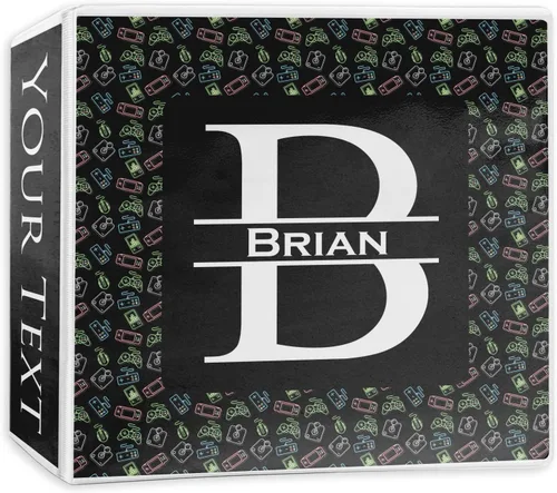 Vista 9 de Carpeta personalizada de 3 anillos para videojuegos - 1 pulgada