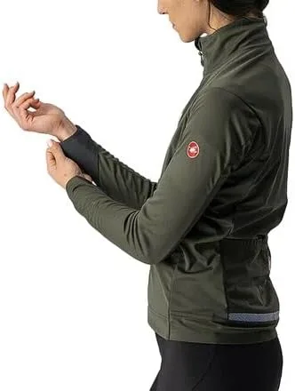 Vista 6 de Castelli Chaqueta de ciclismo Go W para mujer