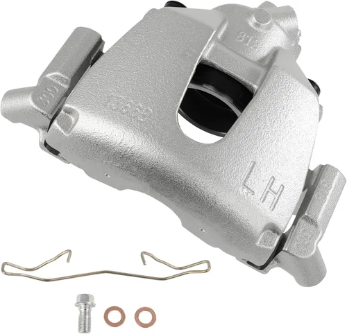 Vista 52 de cciyu 18B4918A Pinza de freno delantera derecha con soporte para Cadillac, para Chevy, para GMC