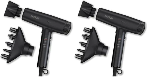 Vista 10 de Infiniti PRO CONAIR Secador digital, secador de pelo iónico reductor de encrespamiento con accesorios difusores y concentradores, hasta 5 veces más