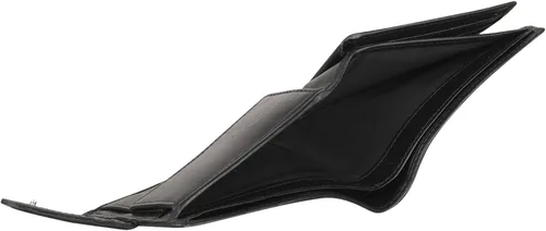 Vista 6 de Starhide Cartera de cuero italiano VT con bloqueo RFID para hombre, 1212, Negro -, Cartera RFID