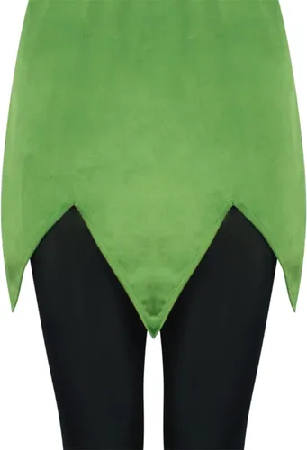 Vista 8 de LILLIWEEN Peter Pan Costume Elf Outfit Halloween Cosplay Suit for Men Women