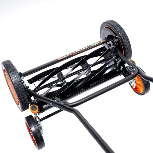 Vista 4 de Scotts GC91820 - Cortacésped manual de 18 pulgadas con 7 cuchillas y cortacésped American Lawn Mower Company GC91820 de 18 pulgadas/20 pulgadas