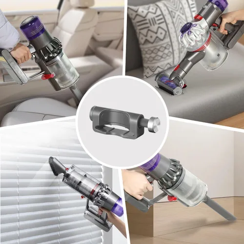 Vista 6 de LANMU Bloqueo de gatillo compatible con aspiradora Dyson V15 V11 V10 V8 V7 V6 Absolute Motorhead, interruptor de una sola pulsación para un fácil