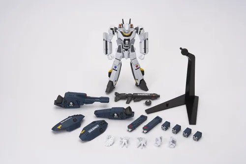 Vista 6 de Revoltech: 036 Macross VF-1S Roy Focker Valkyrie Figura de acción por Kaiyodo