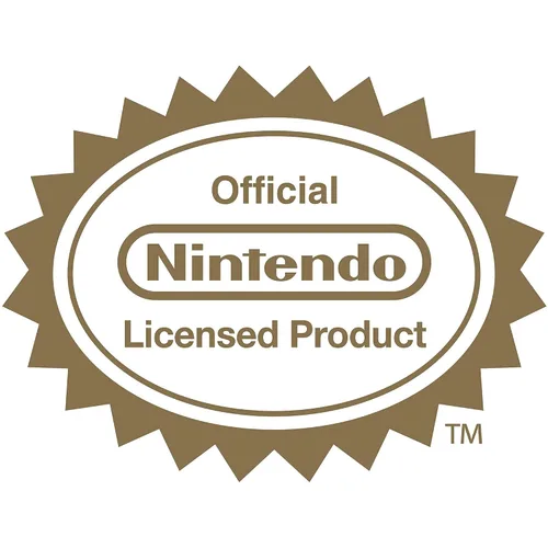 Vista 7 de Controller Gear Super Mario Flat Bill Snap Back Hat (Black & Gold Mario M)