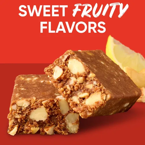 Vista 5 de Larabar Barra de limón, barra vegana de frutas y nueces, sin gluten, barras de 1.6 onzas, 6 unidades 6 ingredientes reales, dátiles, almendras