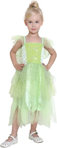 Vista 2 de Jason Party Tinkerbell - Disfraz de hada de dientes de hada para niñas, vestido de cosplay