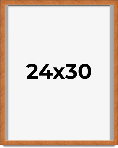 Vista 223 de Marco de 3 x 3 pulgadas de madera maciza de nuez y miel marrón con plexiglás acrílico UV, respaldo de tablero de espuma y accesorios para colgar