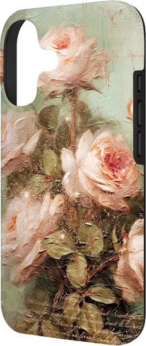Vista 2 de Vintage Antique English Roses Garden Victorian Art Case for iPhone 17