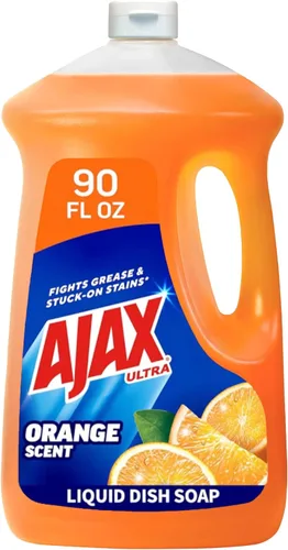 Vista 11 de Ajax Ultra Jabón Líquido para Platos con Fabuloso, Aroma a Lavanda, 52 Oz
