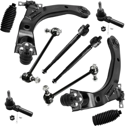 Vista 25 de Detroit Axle - Kit de suspensión frontal de 10 piezas para Dodge Avenger 2008-2014, Chrysler Sebring 2007-2010, 2 brazos de control inferiores, 2