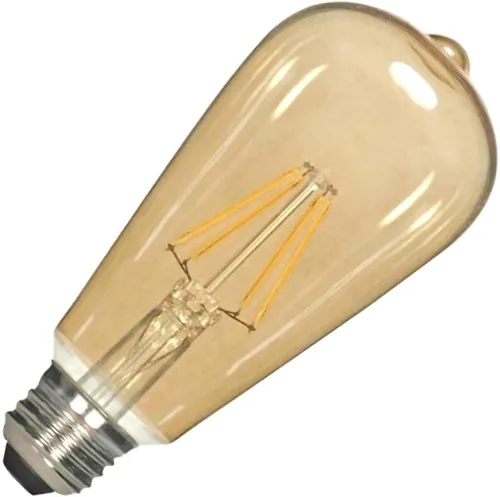 Vista 2 de Satco S9560 A15 LED foco de base mediana transparente, 4,5W