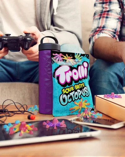 Vista 7 de Trolli Brite Octopus Gummy Candy, 4.25 onzas (paquete de 12)