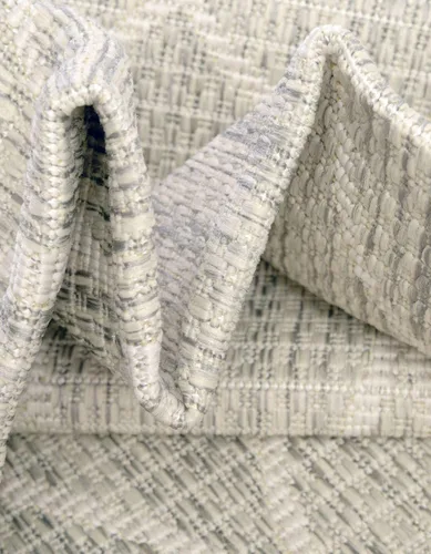 Vista 7 de Unique Loom Outdoor Trellis Collection - Alfombra de área (3 pies 1 pulgada, redonda, gris claro/marfil)