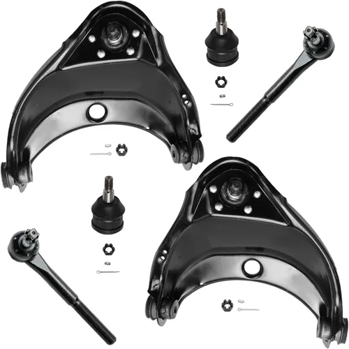 Vista 74 de Detroit Axle - Kit de extremo delantero para Chrysler 300 Dodge Charger 2011-2023 Challenger, 2 Lower Rearward Control Arms 2 Outer Tie Rods 2