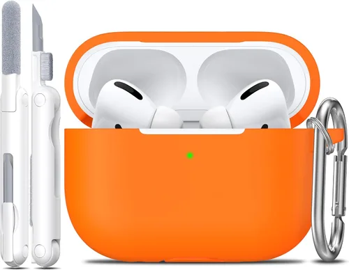 Vista 61 de R-fun for AirPods 2nd/1st Case Silicone Cover, Banana Violet Violeta plátano