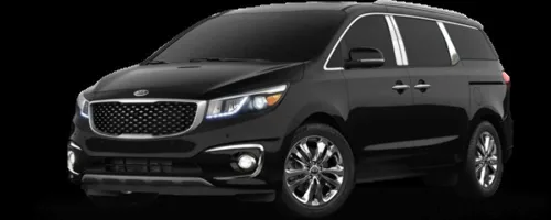 Vista 2 de QAA Compatible con 2006-2012 Kia Sedona 4 piezas de poste de pilar inoxidable PP26815