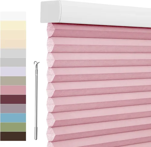 Vista 7 de Tonature Persianas Celulares de Tamaño Personalizado para Ventanas Cortinas Blackout sin Cordón Persianas Enrollables Protección UV Aislamiento