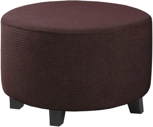 Vista 36 de H.VERSAILTEX Funda Deslizable para Otomana Rectangular Ajuste de Longitud 29"-34" Reposapiés Fundas Deslizables para Sofá Funda para Taburete